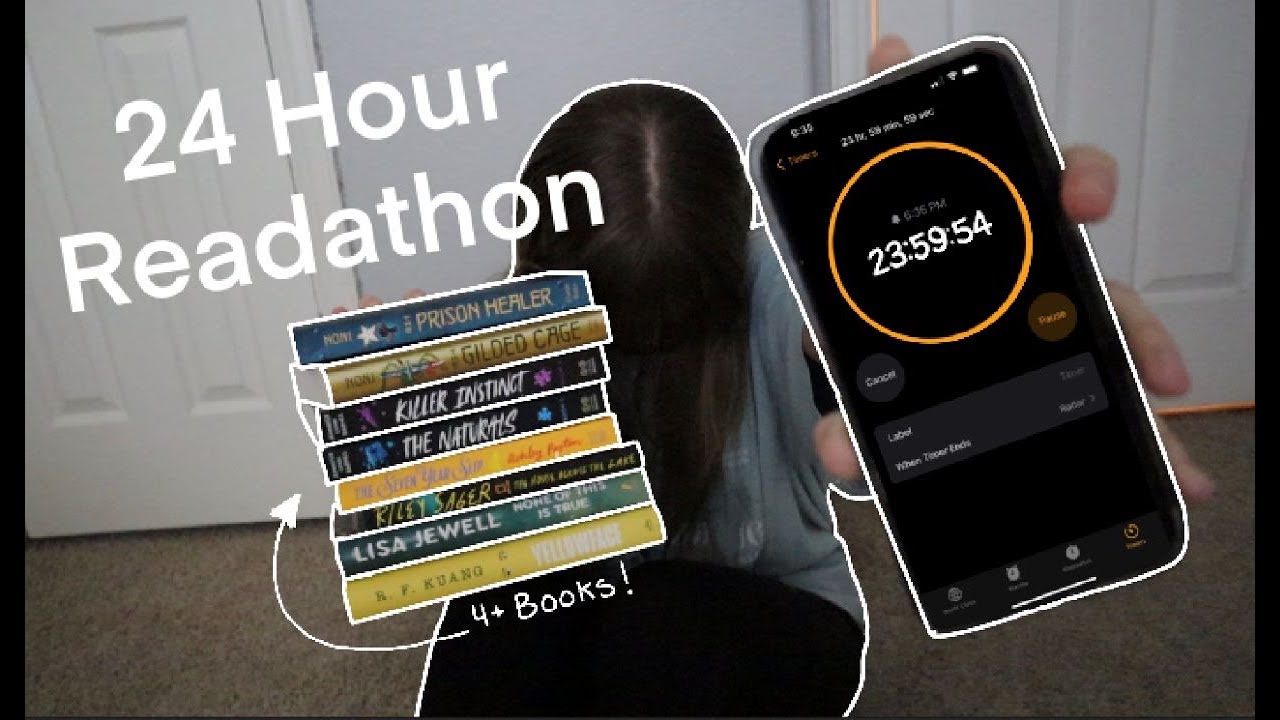 Reading For 24 Hours STRAIGHT | Spoiler Free Reading Vlog - YouTube