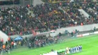 otelul galati- MANCHESTER UNITED 18 10 2011. Uefa Champions League Anthem