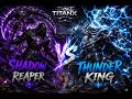 Shadow Reaper 💀 VS Thunder King ⚡ – Epic Clash of Darkness and Lightning ⚔️🔥
