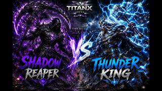 Shadow Reaper 💀 VS Thunder King ⚡ – Epic Clash of Darkness and Lightning ⚔️🔥 screenshot 4