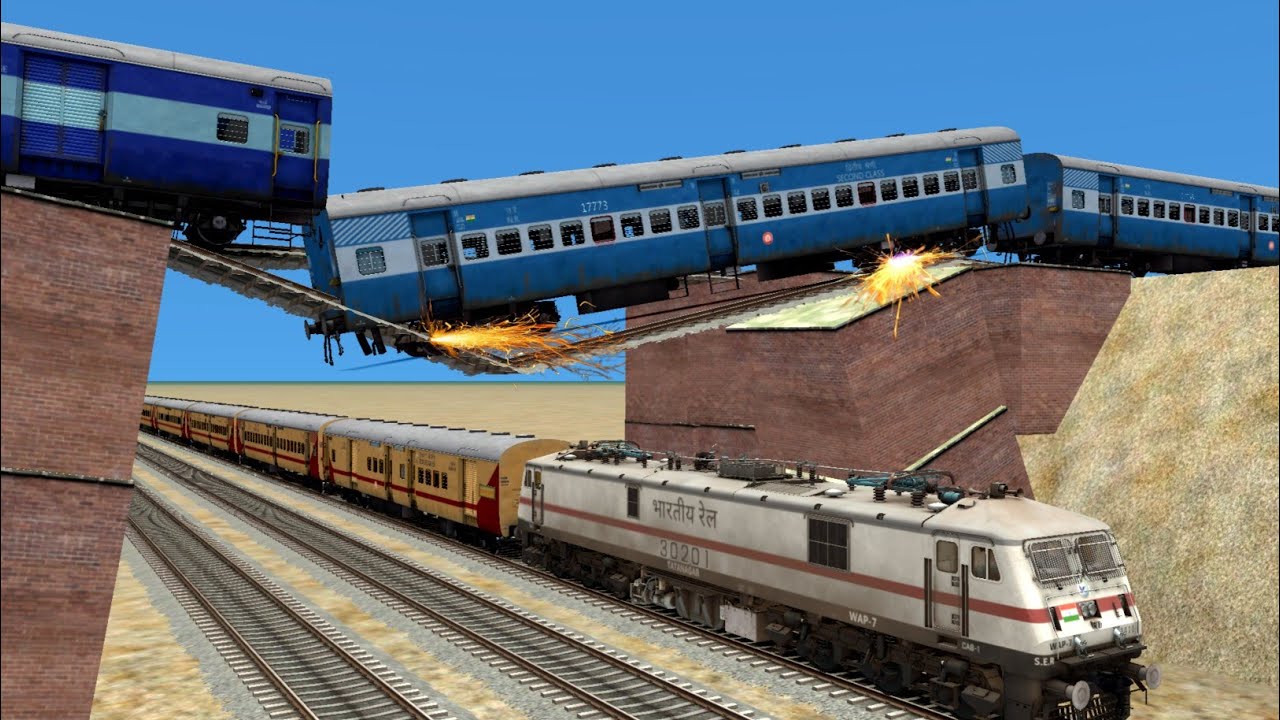 train simulator classic 2025 Dangerous BUMPY FORKED RAILROAD CROSSING