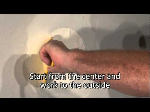 How to repair a drywall hole How to repair a drywall hole
