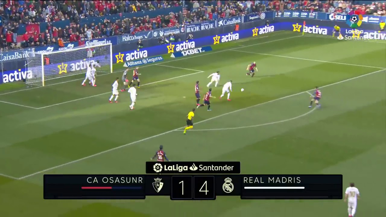 Real Madrid vs osasuna - YouTube