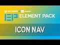 Icon Nav | Element Pack | Add-On for Elementor