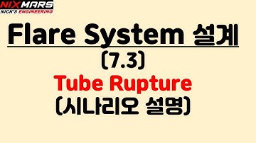 (7.3) Tube Rupture | Tube Rupture 의 여러 Case Scenario 설명