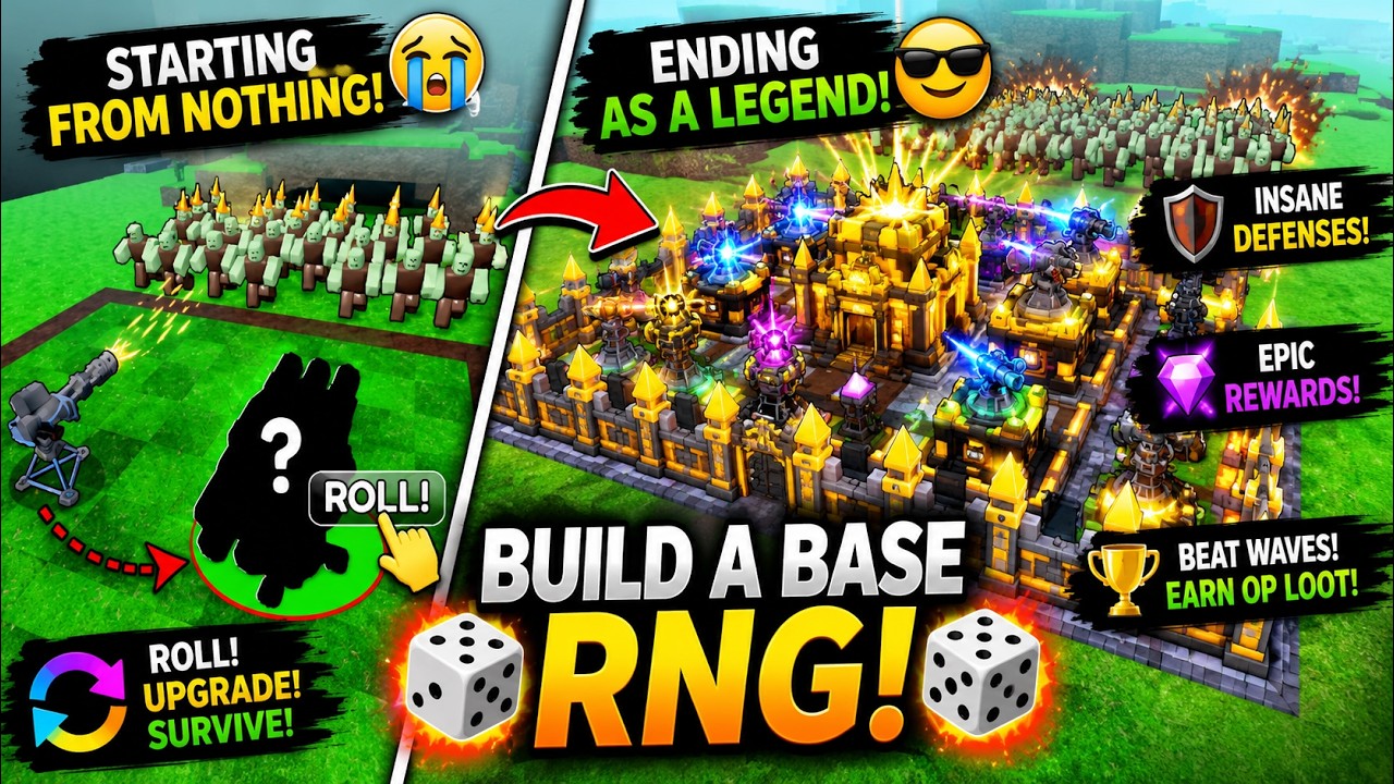 ROBLOX BUILD A BASE RNG - YouTube