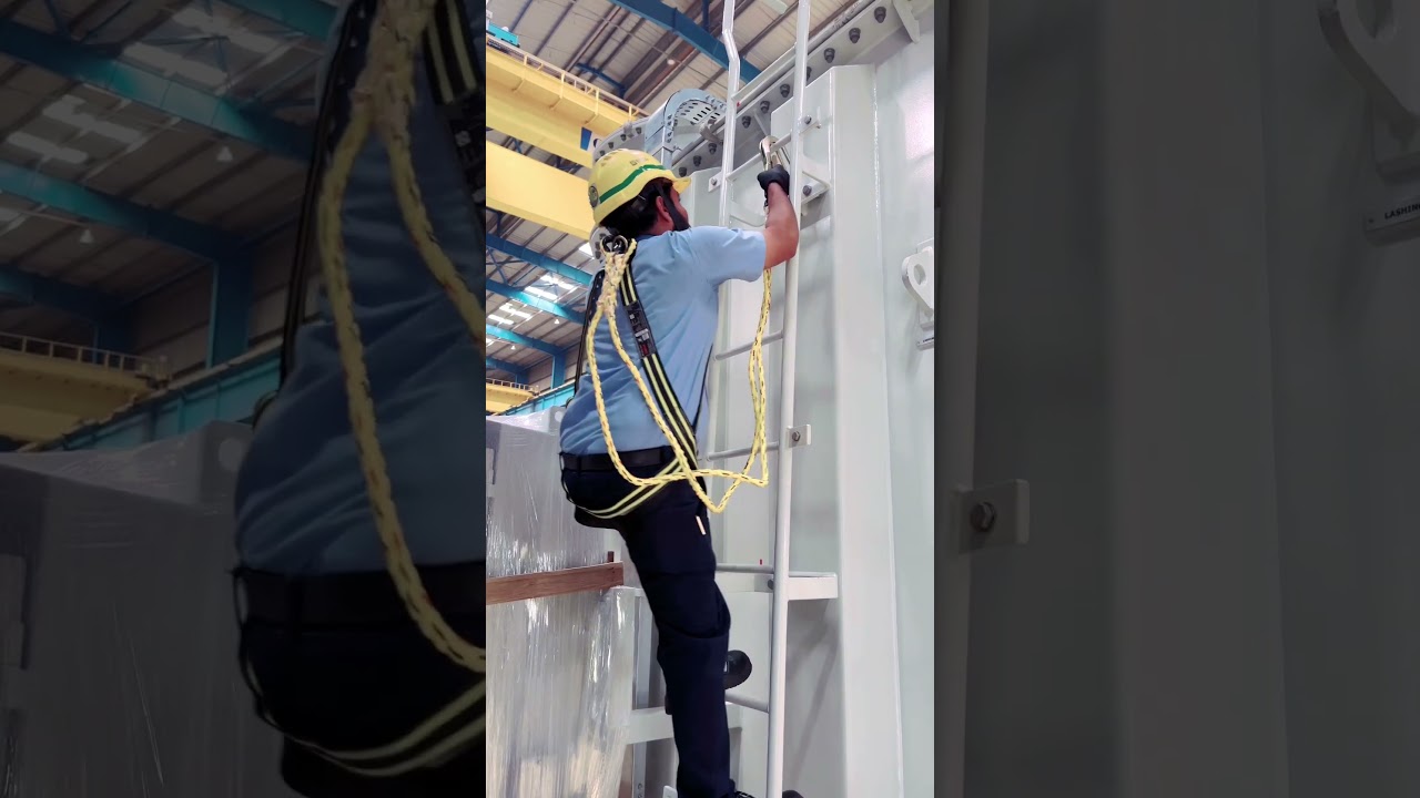 Working at height #industrialsafety #safetyfirst #workingatheights