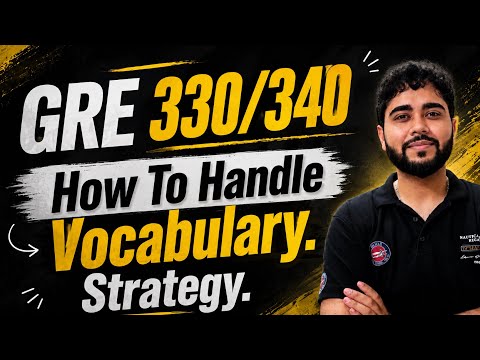 How I Improved My GRE Vocabulary | 330/340 GRE Score