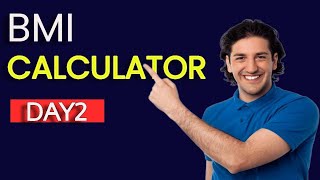 Build a BMI CALCULATOR in JavaScript — DOM + if/else | Beginner Project