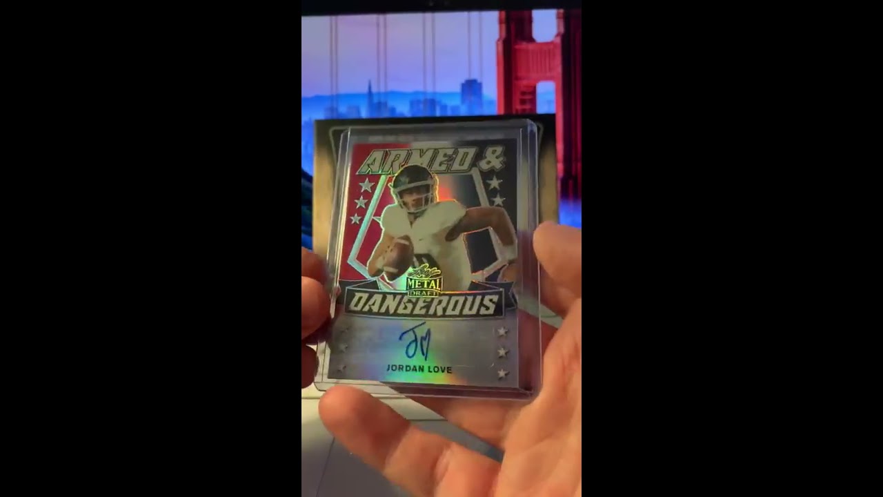 2020 Leaf Metal Draft Football Red, White, & Blue 24 Box Break!