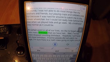 Bug Report from Tim for Proloquo4Text