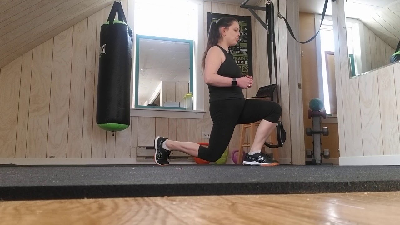 Lunge with a jumping Jack YouTube