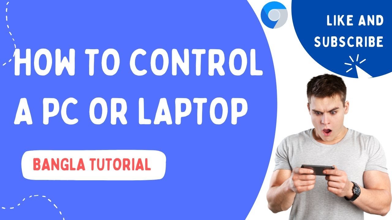 How to Control a PC or Laptop with a Phone | Bangla Tutorial