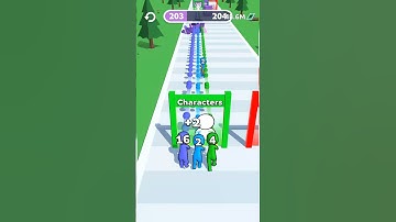 Merge Grabber Level 203 Part 1 | Next-Level Merges Begin! ⚔️🔥 #MergeGrabber #Shorts #Gaming