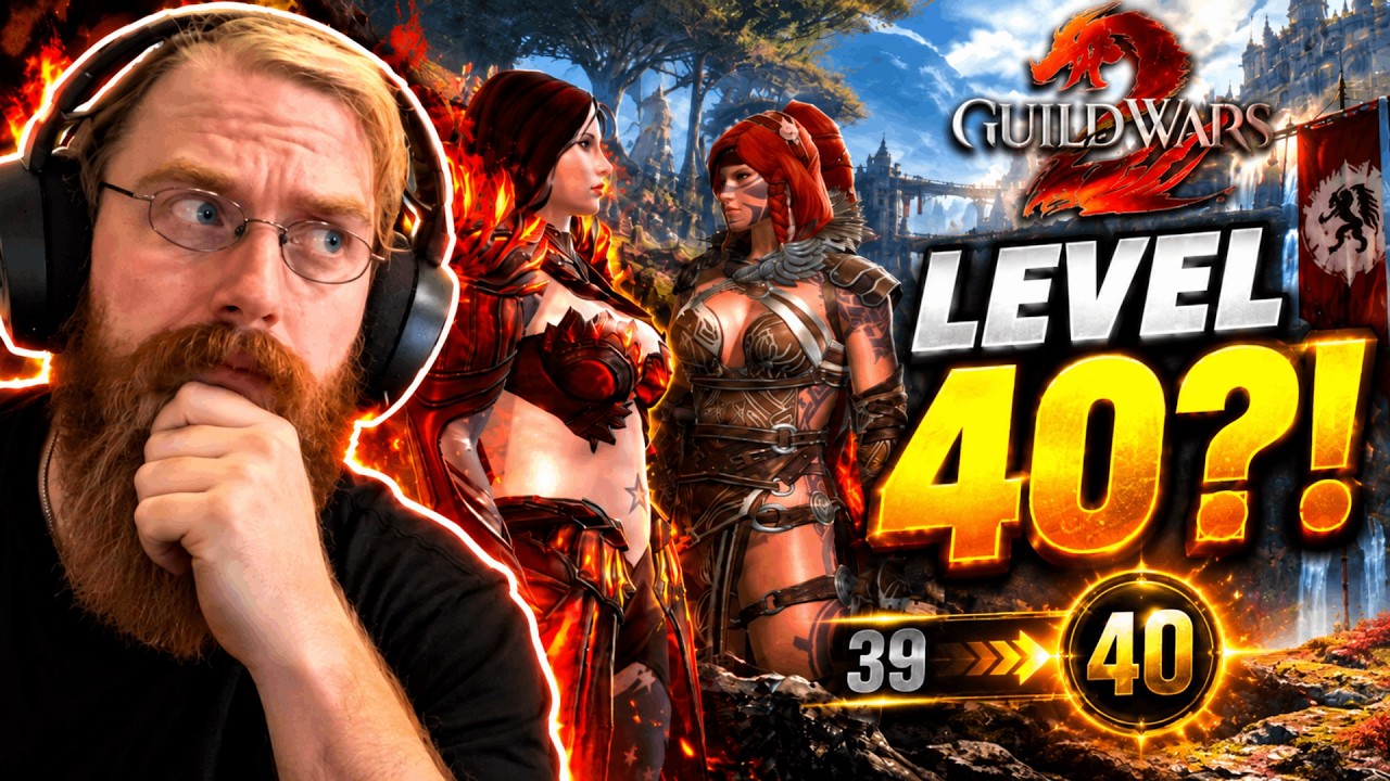 🛑LIVE - Can We Hit LEVEL 40 in Guild Wars 2?! The Grind Continues!