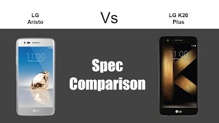 LG Aristo vs LG K20 Plus - Spec Comparison | H2TechVideos