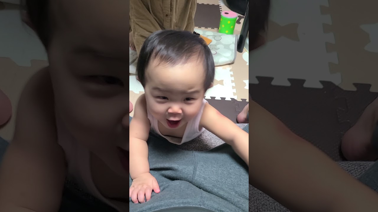 初めて歩けて嬉しすぎる赤ちゃん ショート Youtube