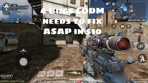 4 Bugs CODM needs to fix ASAP in s10