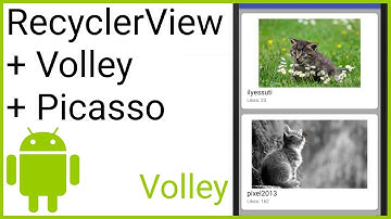 RecyclerView + JSON Parsing - Part 4 - PARSING JSON WITH VOLLEY - Android Studio Tutorial