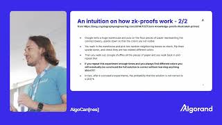 Zero-Knowledge, Real World: Building zk-Apps on Algorand | AlgoCan[nes]