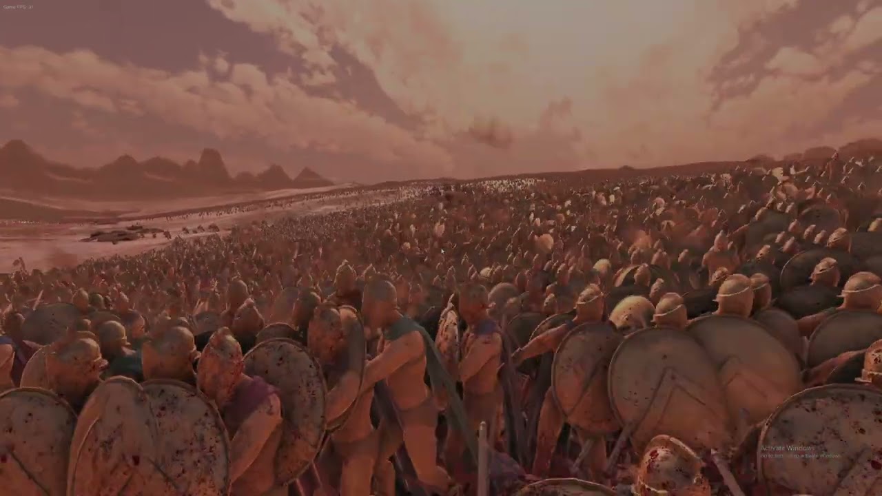 400k Zombies, Spartans, Medievil footman, & Roman Archers - vs - 5000 WW2 Army Soldiers - UEBS2