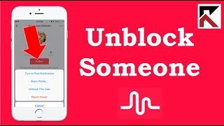 How To Unblock Someone Musical.ly iPhone screenshot 3