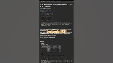 Leetcode 1731 in 40 seconds | SQL 50 Challenge #sql #leetcodesql #sql50 #mysql