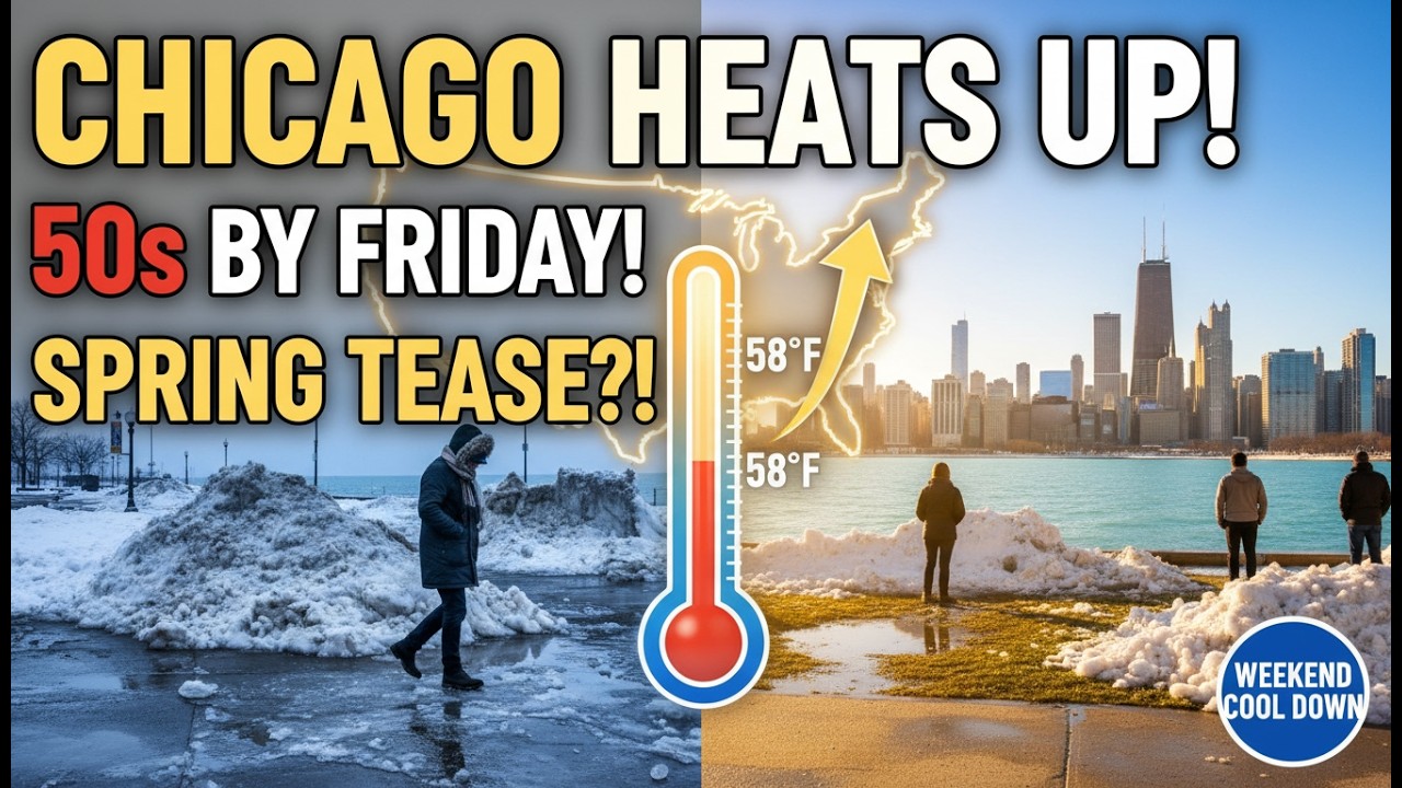 Chicago's Surprise Warmup A Taste of Spring! - YouTube