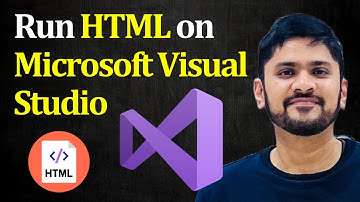How to Run HTML on Microsoft Visual Studio | Amit Thinks