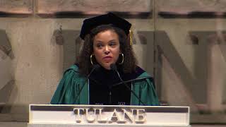 Jesmyn Ward at Tulane Commencement 2018