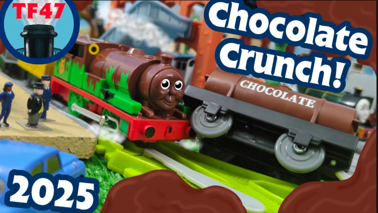 Chocolate Percy　ネイビー38 New Plarail Thomas Chocolate Covered Percy Review! Bon Bon Percy