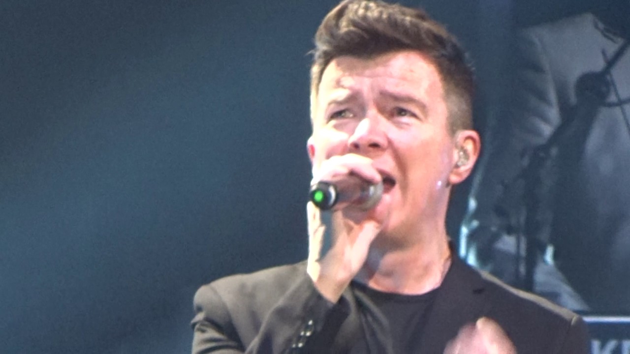 Rick Astley Chatting about religion before Cry for Help glasgow