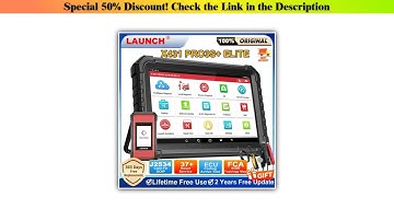 Deal LAUNCH X431 PRO3S+ ELITE Smartlink C V2.0 Car Diagnostic Tools J2534 CANFD DOIP Full System Au