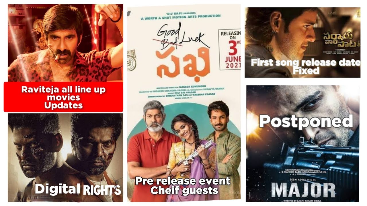 Raviteja Mass Up Movies ,Enemy Digital Rights ,Sarkaru Vaari Paata First Song Release Date&More