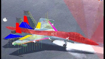 Silantro Unity3D Flight Simulator: Su-35 Full Combat Flight