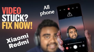 how to fix camera not working in redmi phone - Camera stuck on video recording