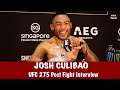 Josh Culibao wants on UFC France &amp; talks win over Seungwoo Choi at UFC 275