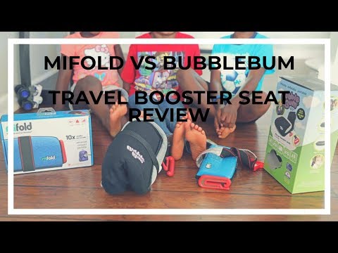 mifold-vs-bubblebum---travel-booster-seat-review