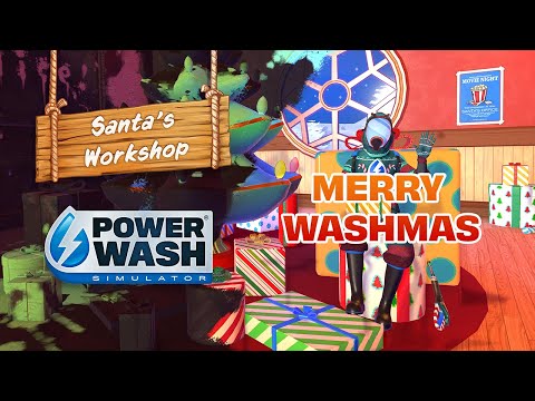 PowerWash Simulator Free Christmas Update Tasks You With Cleaning