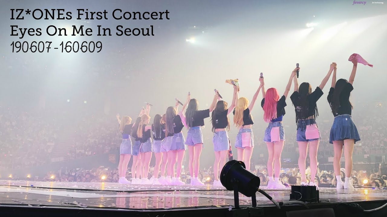 [ENG SUBS] IZ*ONE EYES ON ME In Seoul - Ending Ments