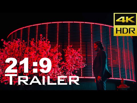 [21:9] John Wick 4 (2023) Ultrawide 4K IMAX HDR Trailer 2 | UltrawideVideos