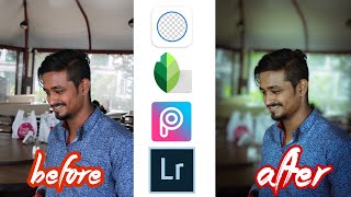 How to blur DSLR background | Snapseed | Background Eraser | Picsart | Lightroom Editing Tutorial screenshot 1