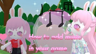 How To Add Music In Your Game In Bud Create