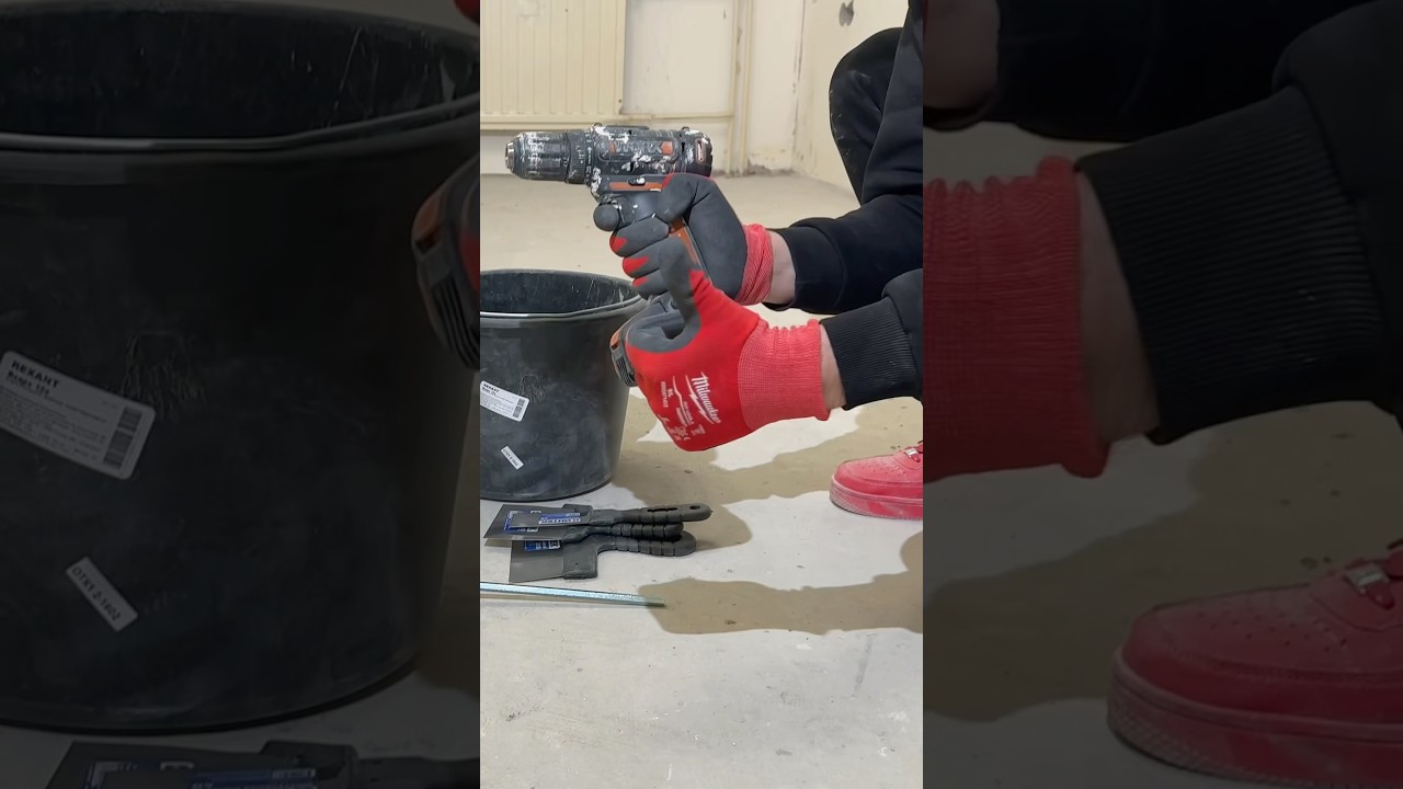 Волшебный раствор для подрозетников, будни электрика 