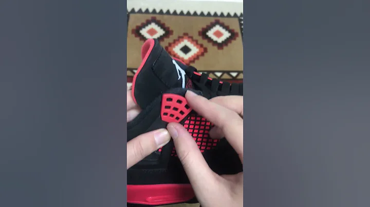 AJ4 red thunder real vs fake part 2 (takesneaker.com)