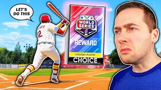 Playing every day until I make World Series...