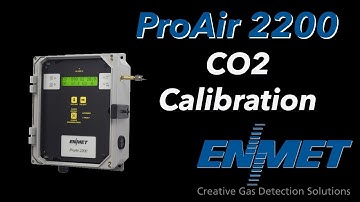 ProAir 2200 CO2 Calibration