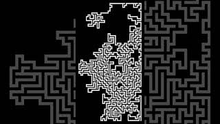 Random DFS Maze Generation Demonstration