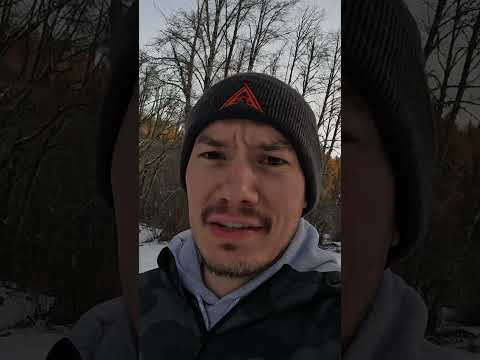 Stranded Off Grid in a Blizzard! Full Video on My Channel #shorts