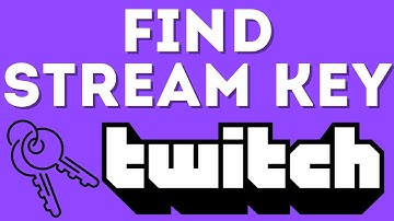 How To Find Your Twitch Stream Key - Reset Twitch Stream Key - 2021